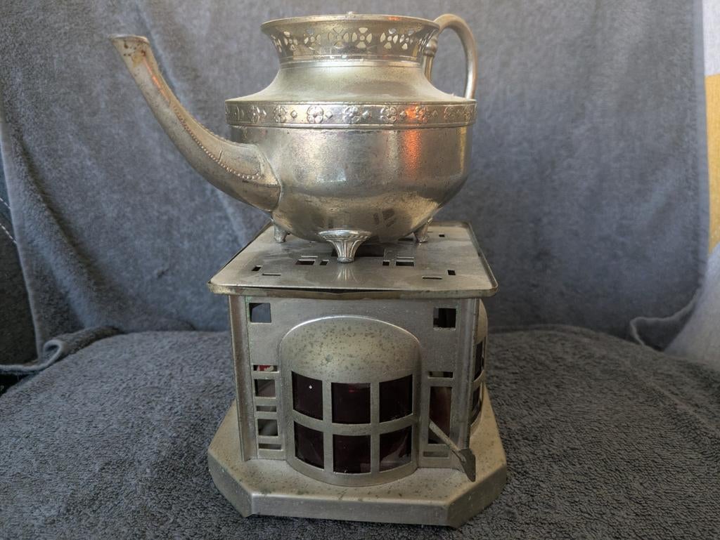 Retro Theelicht met Pot, Ophalen