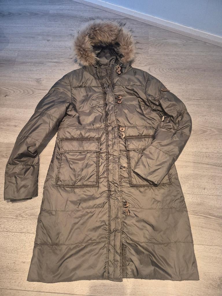 Moscow winterjas, Kleding | Dames, Maat 46/48 (XL) of groter, Ophalen of Verzenden, Groen, Moscow