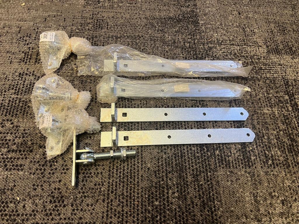 Duimheng heng Hang en sluitwerk verzinkt en zwart gecoat, Ophalen, Overige materialen, Info@ecofences.nl, Oldengaarde