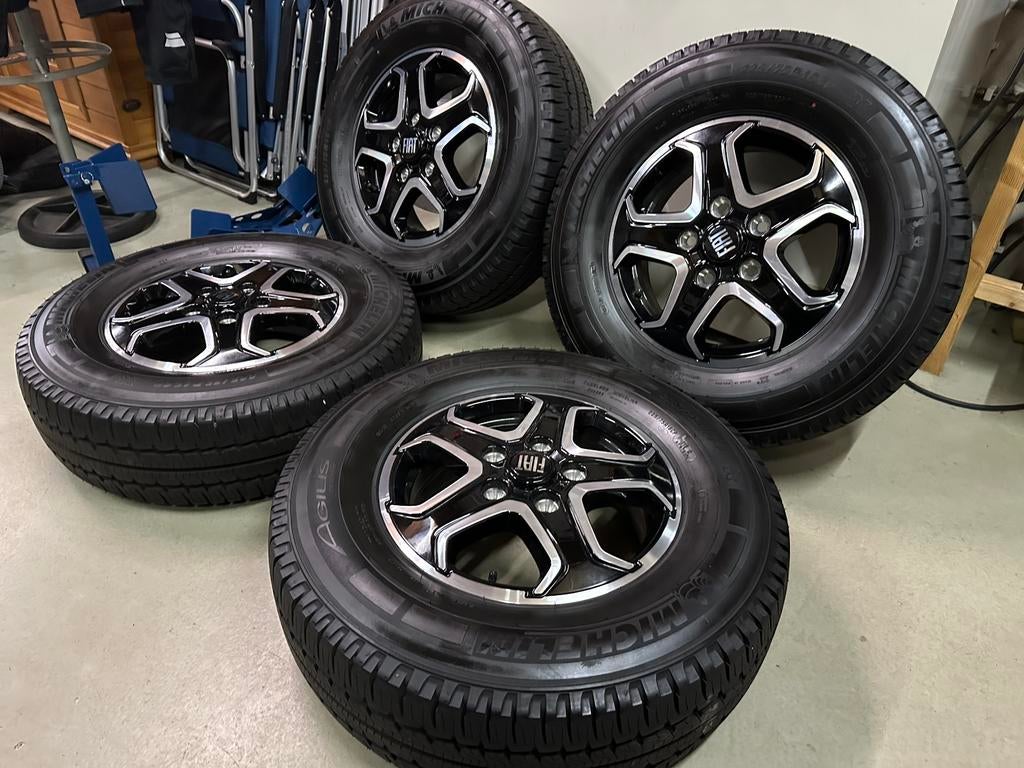 Fiat Ducato camper velgen 5x130 heavy chasis citroën jumper, Ophalen, Bestelwagen, 16 inch, Banden en Velgen