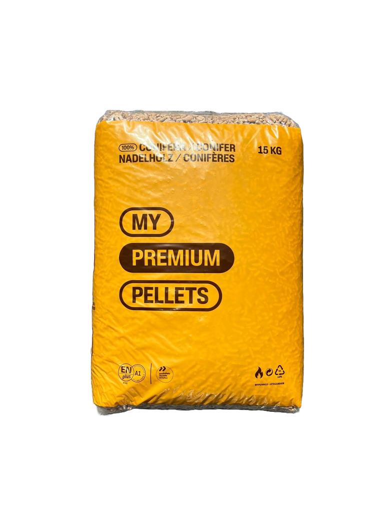 Houtpellets | My pellets | ENplus A1| vanaf €264,- Inc bez, Minder dan 3 m³, Ophalen of Verzenden, Overige houtsoorten, Blokken