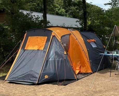 Fun camp Grote koepeltent  vast onderzeil slaapcabine  zgan!, Ophalen of Verzenden, Zo goed als nieuw