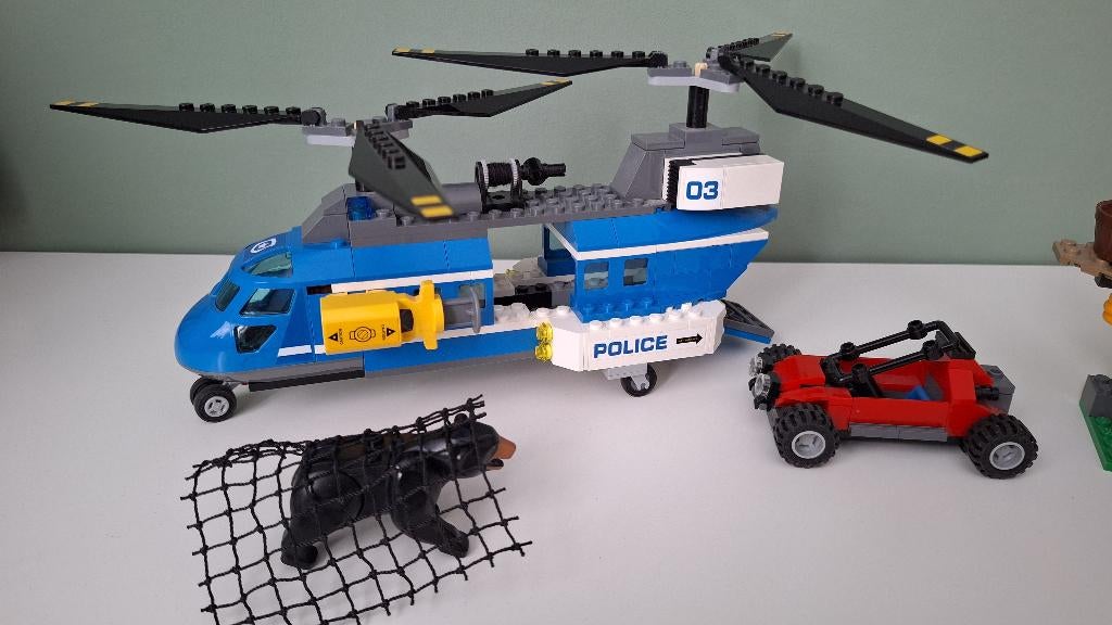 Lego City 60173 Bergpolitie Arrestatie, Ophalen of Verzenden, Zo goed als nieuw, Complete set, Lego