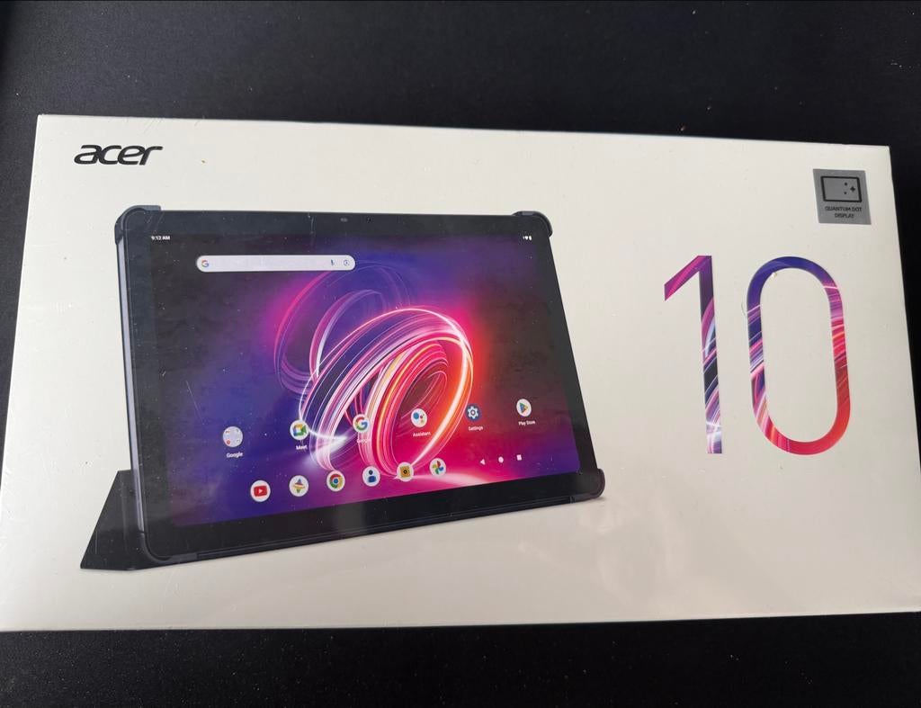 Acer Iconia Tab P10 - 128GB - Wi-Fi Nieuw in doos, P10, 11 inch, Ophalen of Verzenden, 128 GB