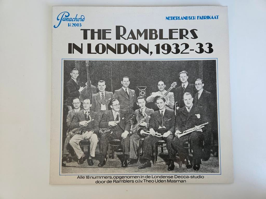 Lp,  The Ramblers,  In London 1932-33, Ophalen of Verzenden, Gelezen, Overige onderwerpen