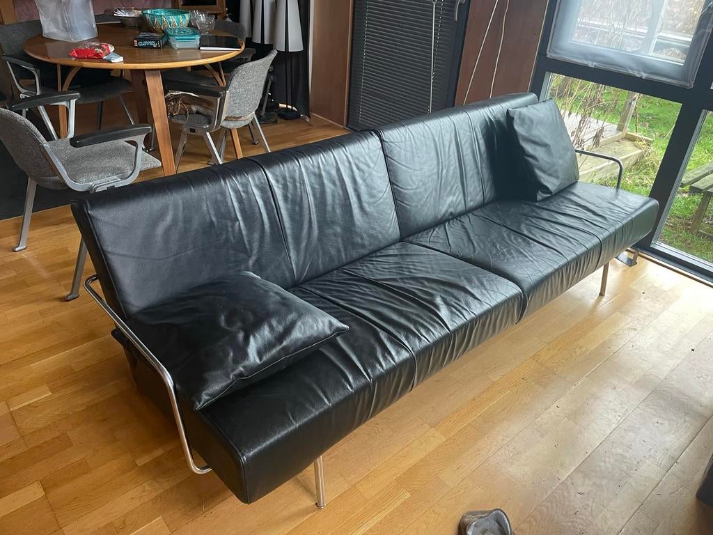 Stijlvolle Harvink Bank - Tijdloos Design, Huis en Inrichting, Banken | Bankstellen, Gebruikt, Rechte bank, Vierpersoons of meer