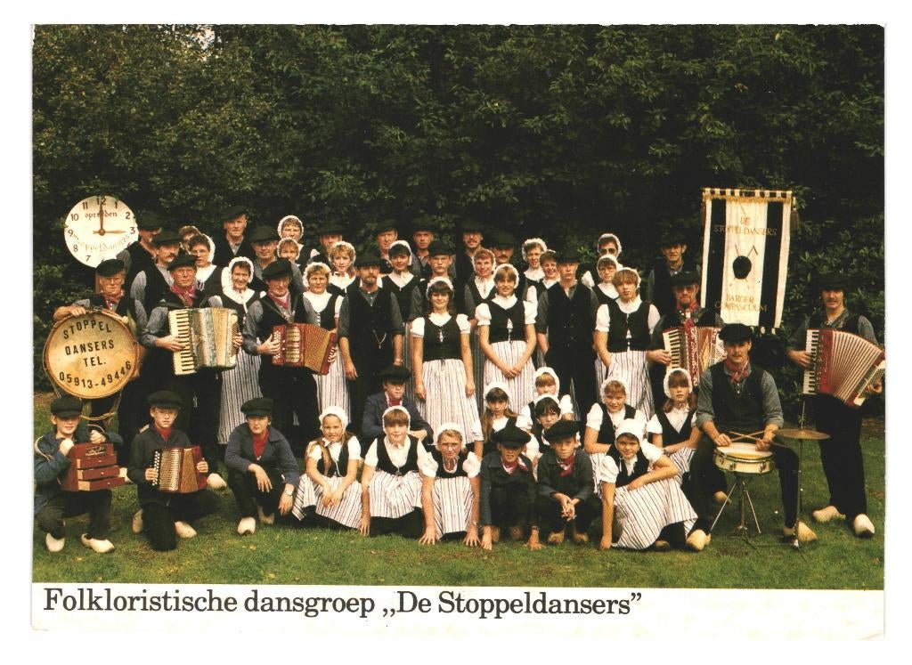 39579 D dans Stoppeldansers Nette oude kaart Onbeschreven