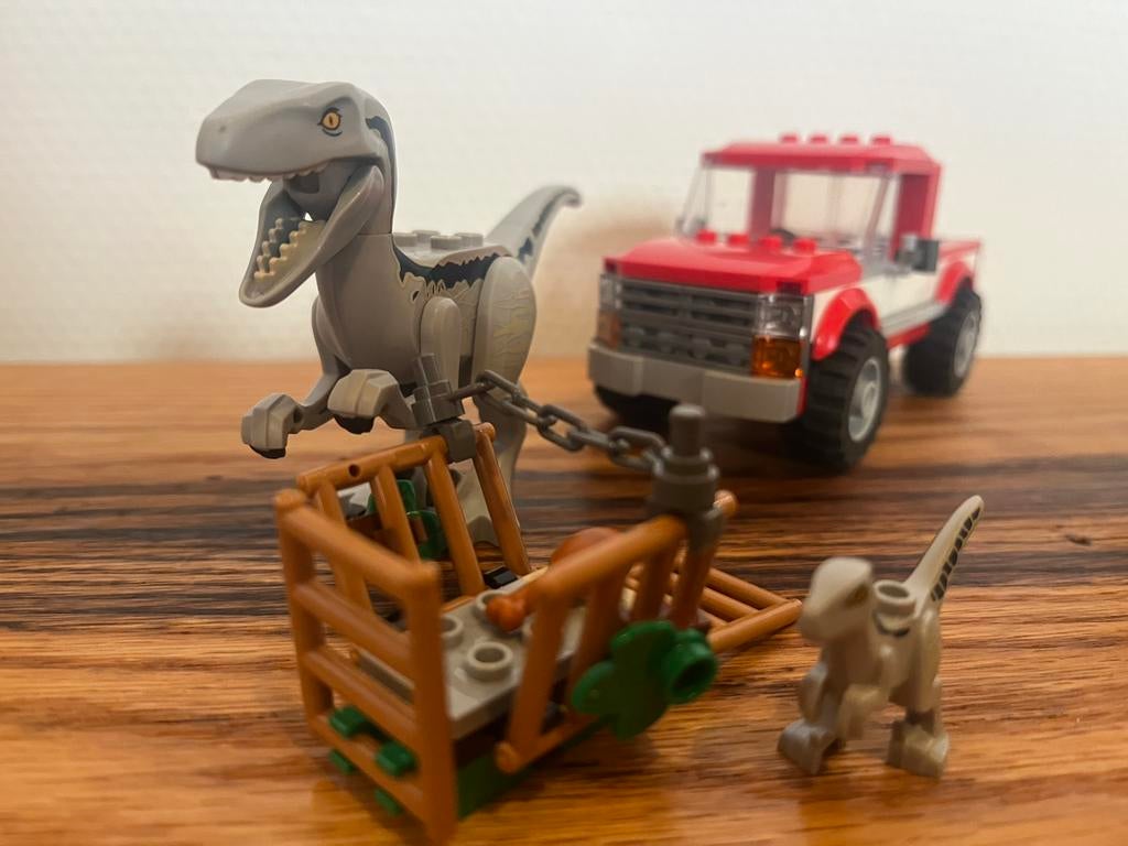 Lego Jurassic World 76946 Blue & Beta compleet, Ophalen of Verzenden, Zo goed als nieuw, Complete set, Lego