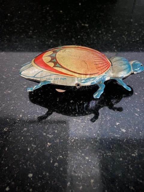 Vintage foreigh kever blik speelgoed us-Germany, Ophalen of Verzenden