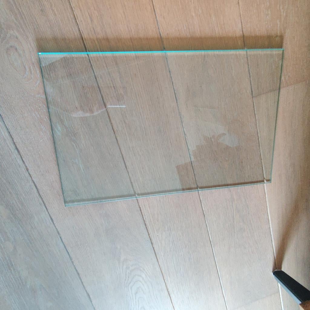 Glasplaat 46,5x29cm, Ophalen, Minder dan 80 cm, Minder dan 80 cm, Nieuw