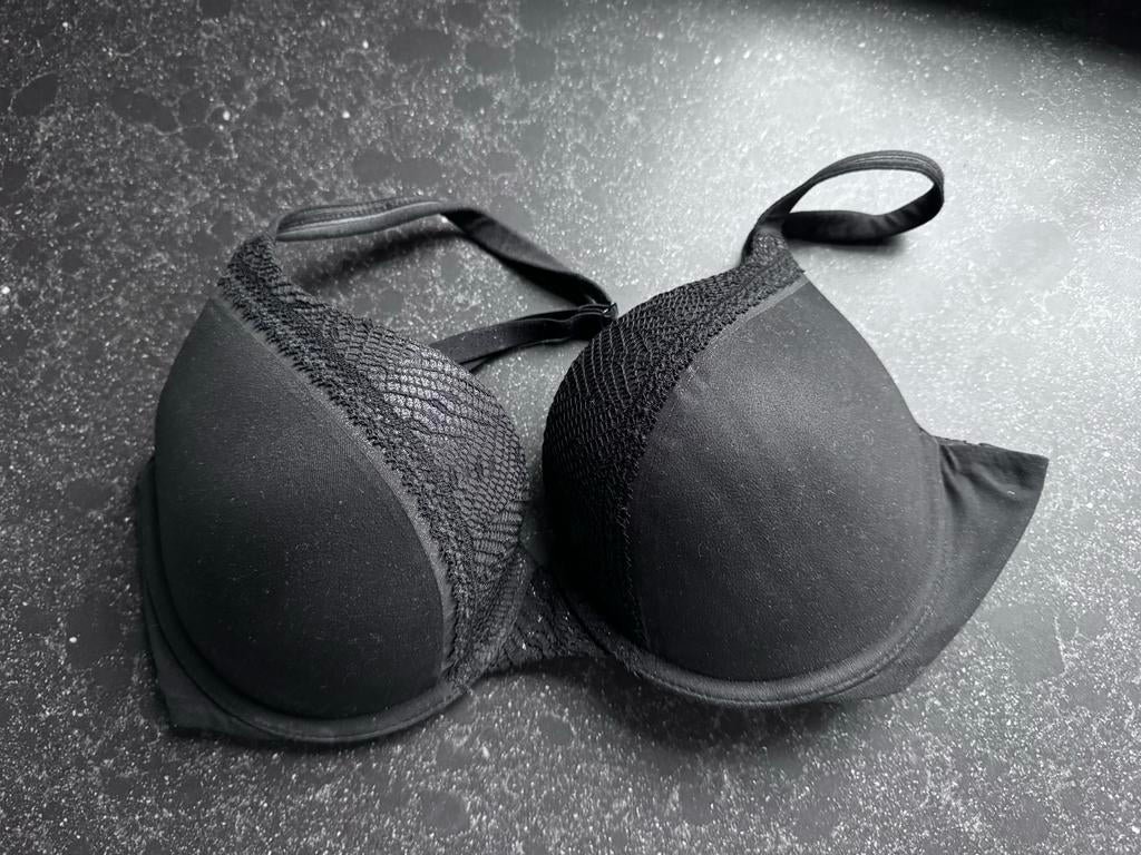 Victoria's Secret Zwarte BH, Verzenden, Zwart, BH