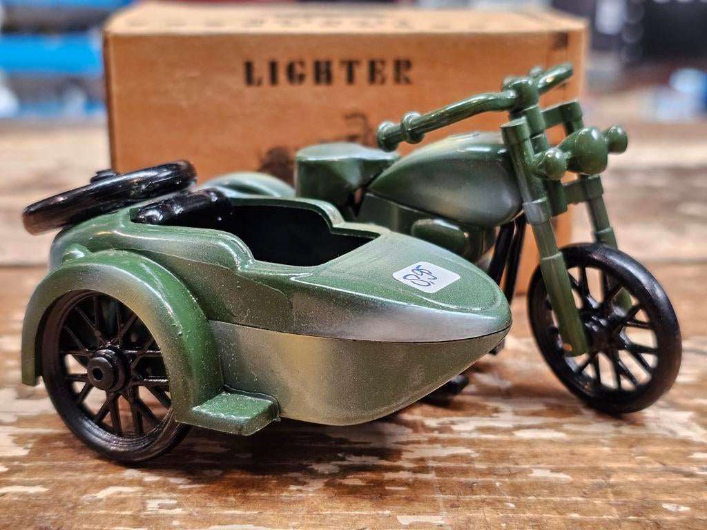 Aansteker motor met zijspan nieuw in doos, Ophalen of Verzenden, ., ., .