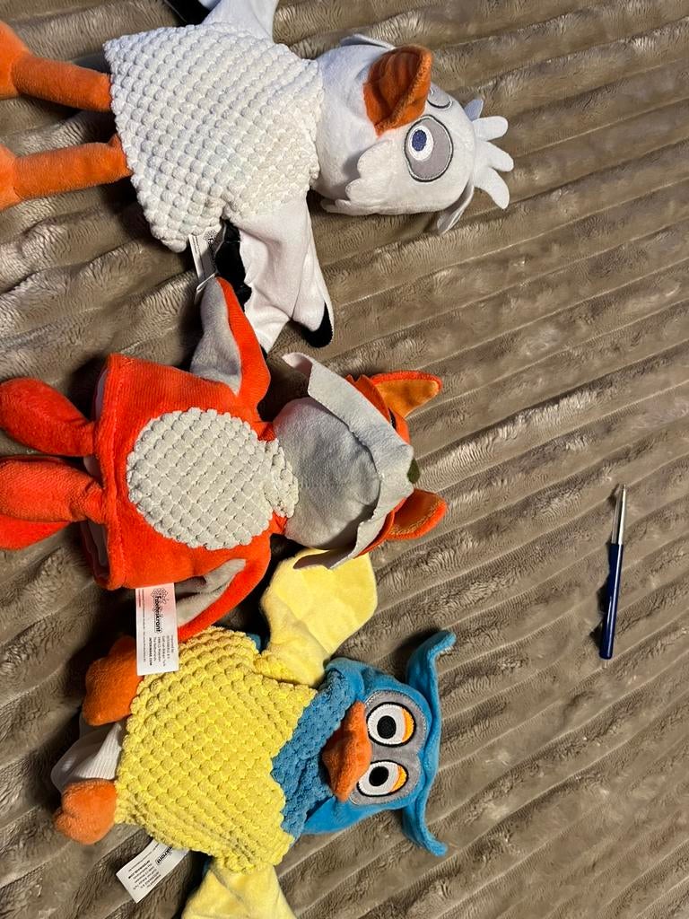 Fabeltjes krant handpoppen, Ophalen of Verzenden, Zo goed als nieuw, Overige typen