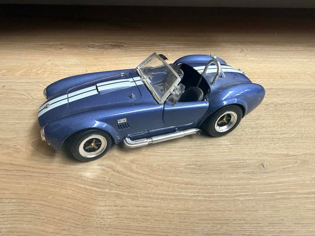 Shelby Cobra 427 S/C Schaalmodel 1/18, Ophalen of Verzenden, Zo goed als nieuw, Auto, Overige merken