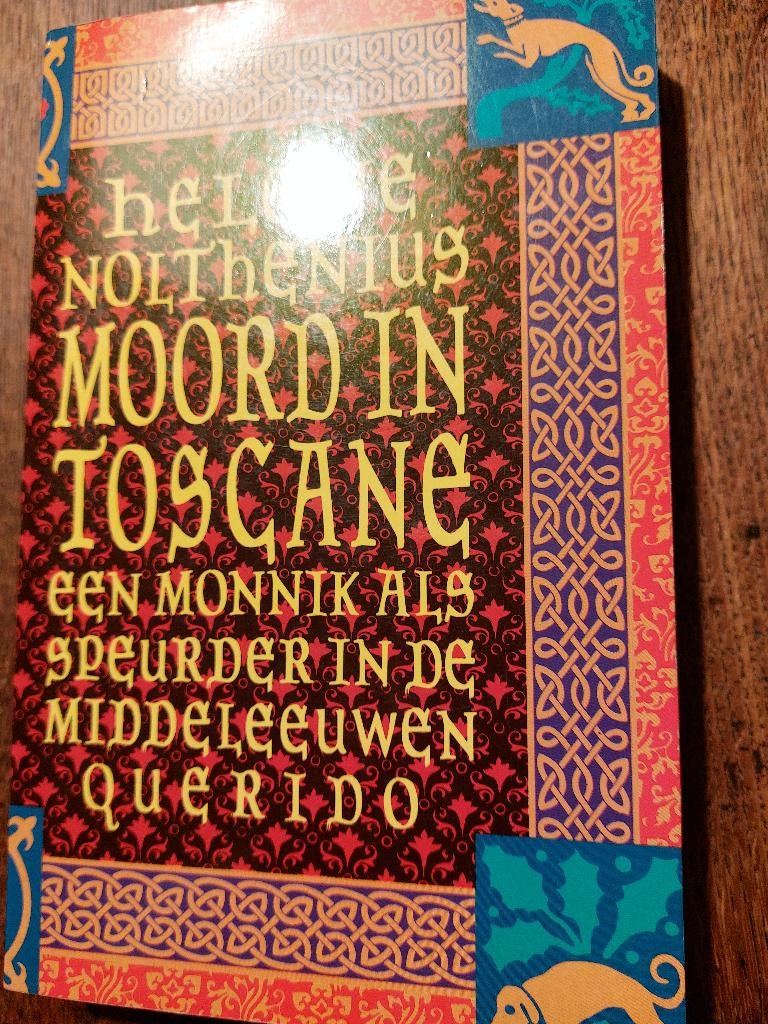 Hélène Nolthenius: Renaissance in Mei + Moord in Toscane, Boeken, Detectives, Gelezen, Ophalen of Verzenden