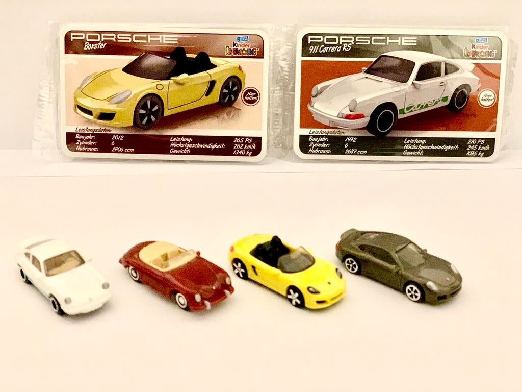 Ferrero Verrassingsei Auto's - Porsche, Ophalen of Verzenden, Zo goed als nieuw