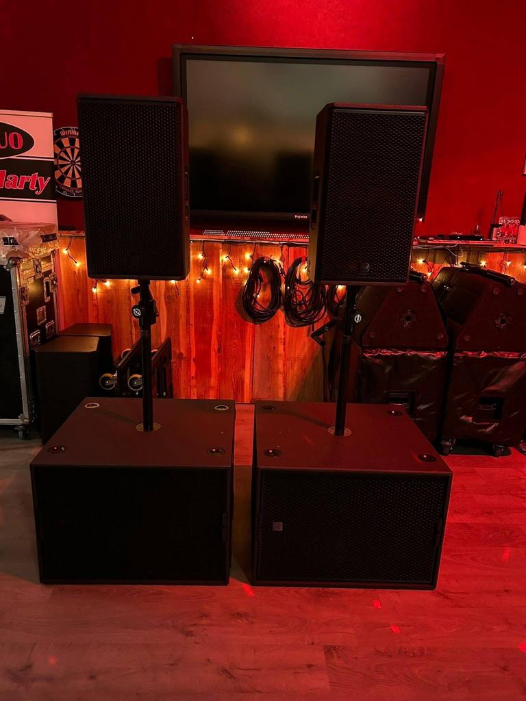 RCF set 2025, Audio, Tv en Foto, Luidsprekers, Ophalen of Verzenden, 120 watt of meer, Subwoofer, Overige merken
