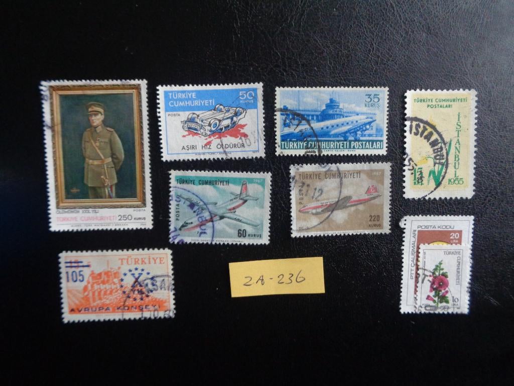 turkije - diverse (za-236), Ophalen of Verzenden, Overige landen, Gestempeld