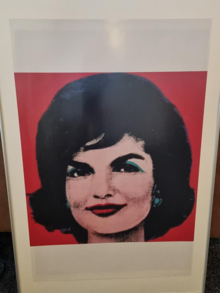 Andy Warhol Jackie Kennedy Print schilderij, Ophalen of Verzenden