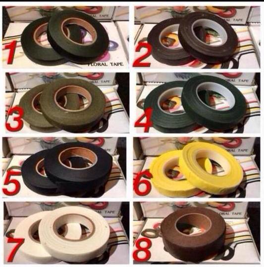 Kleuren floral tape, papier tape, oase tape, Ophalen, Nieuw