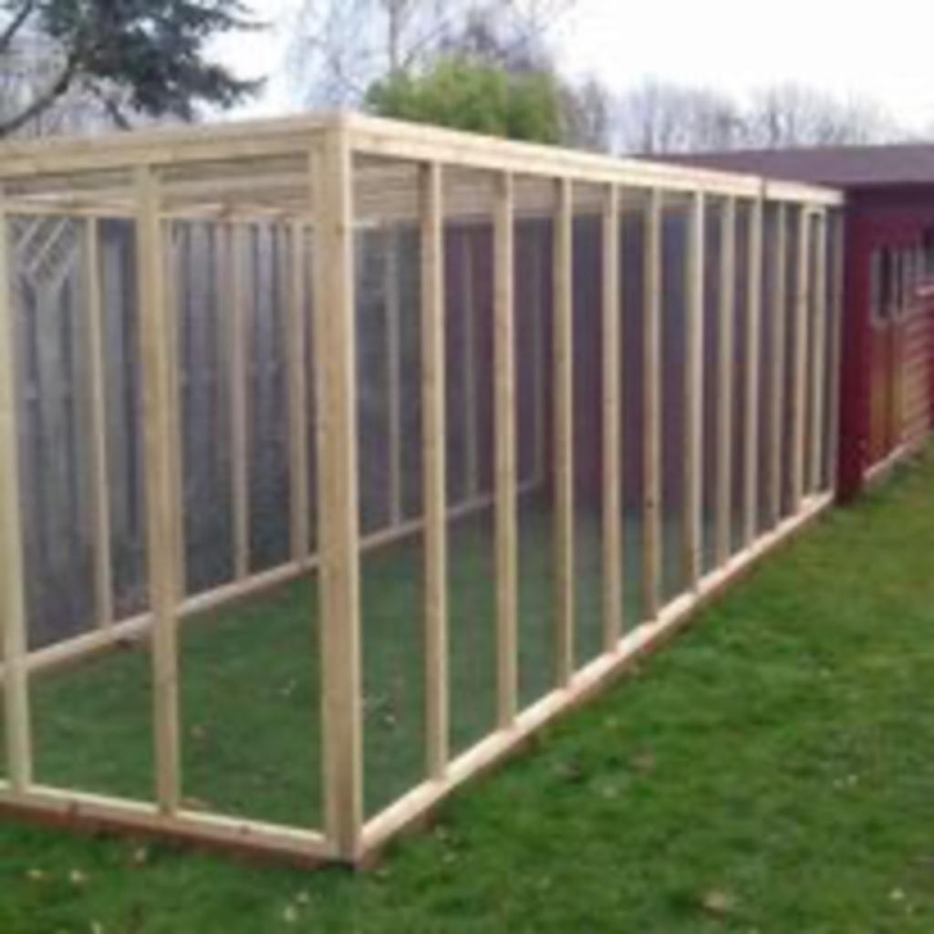 Kattenren op maat buiten ren poezen kattenverblijf 🐈🐈‍⬛