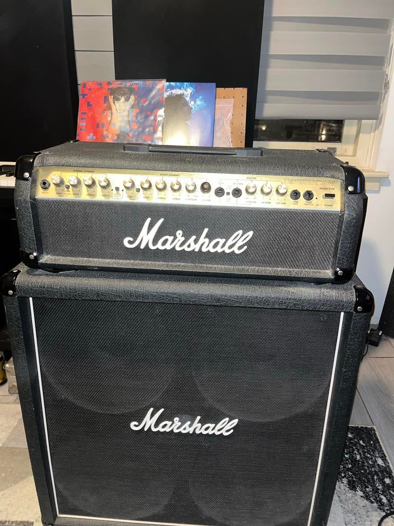 Marshall Valvestate 8100 Gitaar Versterker Top, Muziek en Instrumenten, Versterkers | Bas en Gitaar, Ophalen, Gebruikt, Gitaar