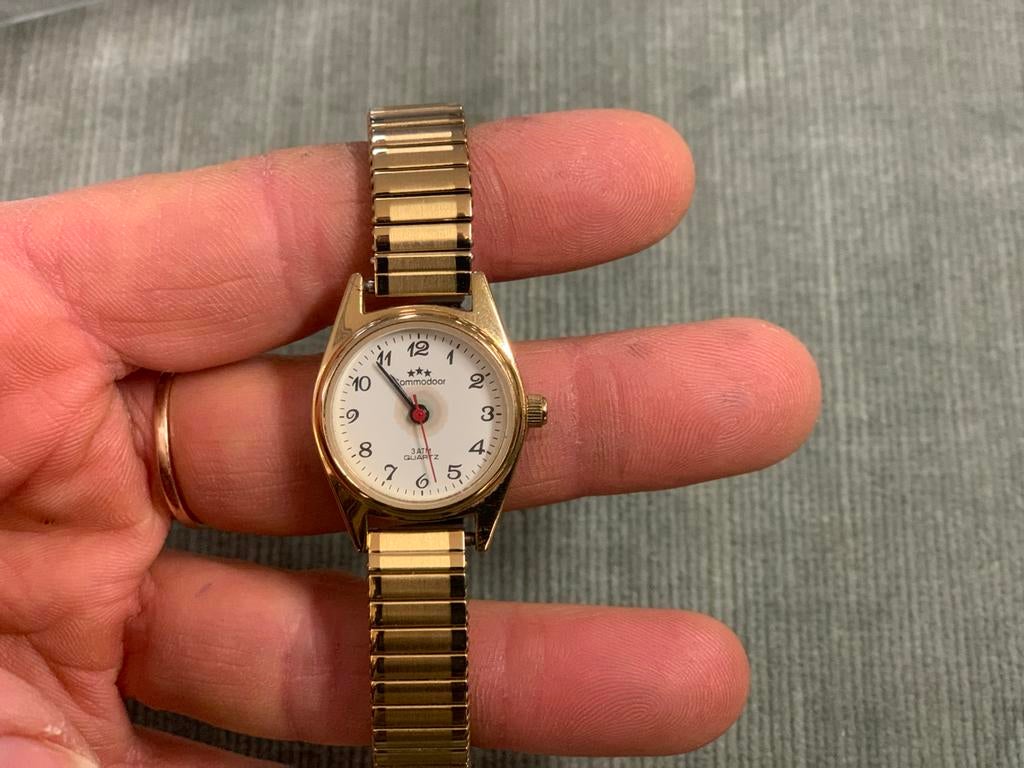 Commodoor Dameshorloge - Quartz, 3 ATM, Overige merken, Overige materialen, Polshorloge, Nvt