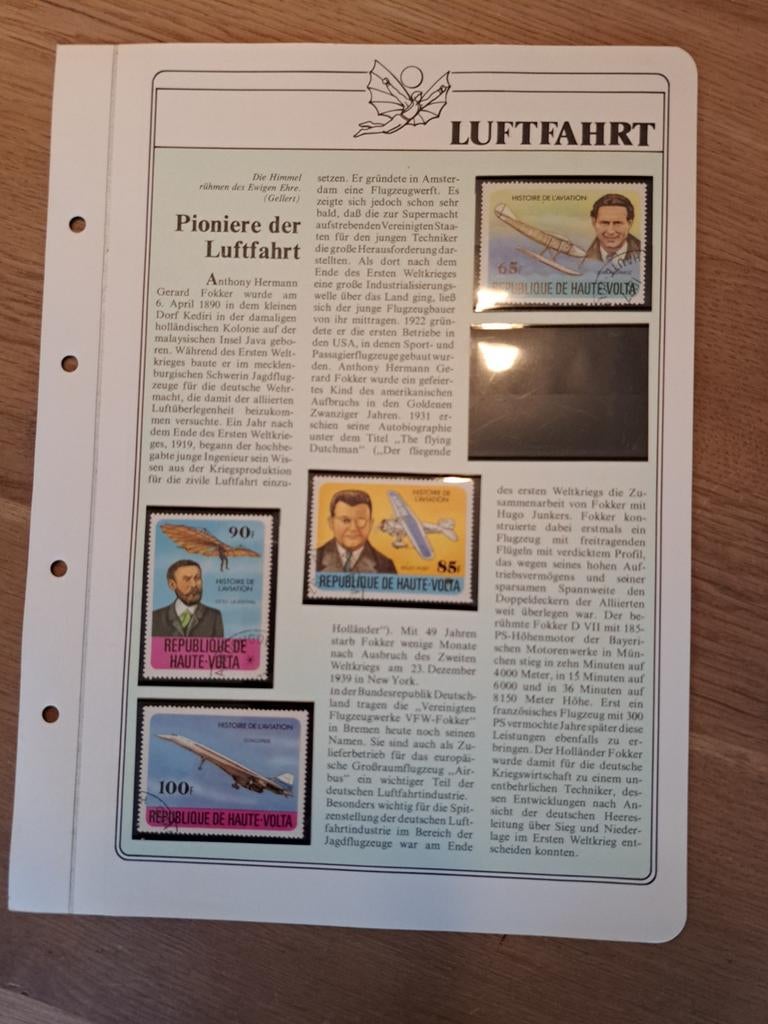 Luftfahrt, Haute Volta, Ophalen of Verzenden, Overige landen