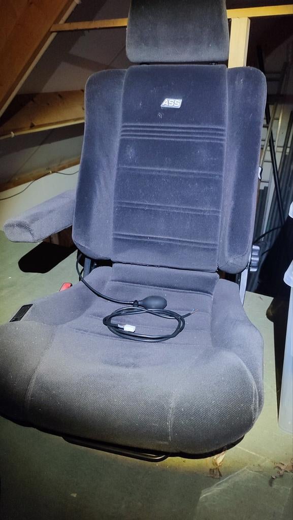 ASS stoel met verwarming, lendesteun armsteun, Ophalen, Gebruikt