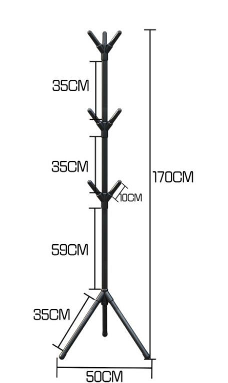 Zwarte staande kapstok, Kunststof, Bestbuynederland@hotmail.com, Nieuw, Bestbuy