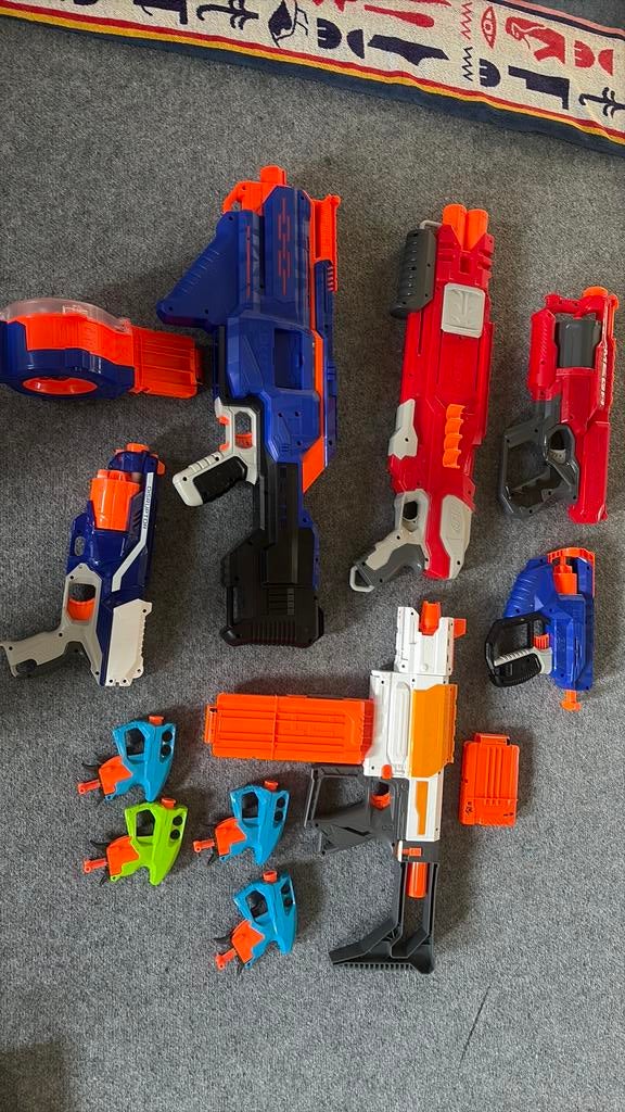 Diverse Nerf geweren, Ophalen, Zo goed als nieuw
