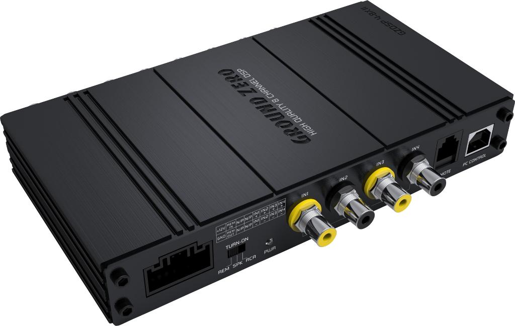 Ground Zero GZDSP 4-8XII 8 kanaals digital signal processor, Nieuw, Ophalen of Verzenden, Erlenweg 25, 85658 Egmating, Germany.