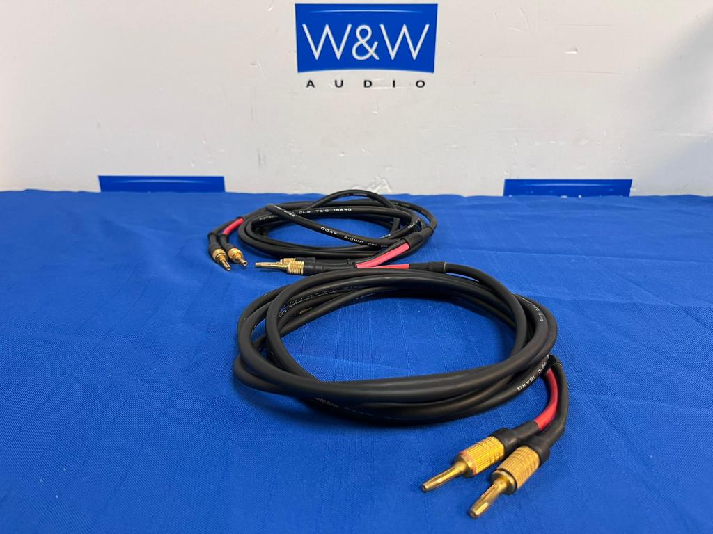 Mogami 3082 Luidsprekerkabel - 2,5m - Banaan Connectoren