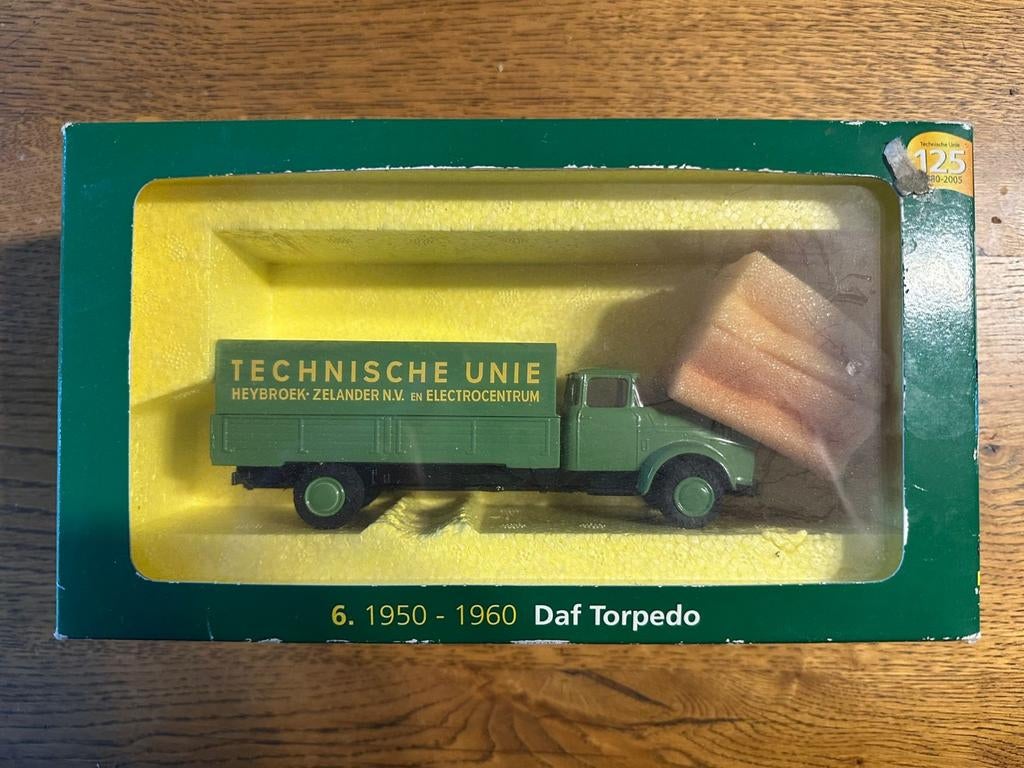 Daf torpedo Technische Unie, Hobby en Vrije tijd, Ophalen of Verzenden, Nieuw, Bus of Vrachtwagen, Lion Toys