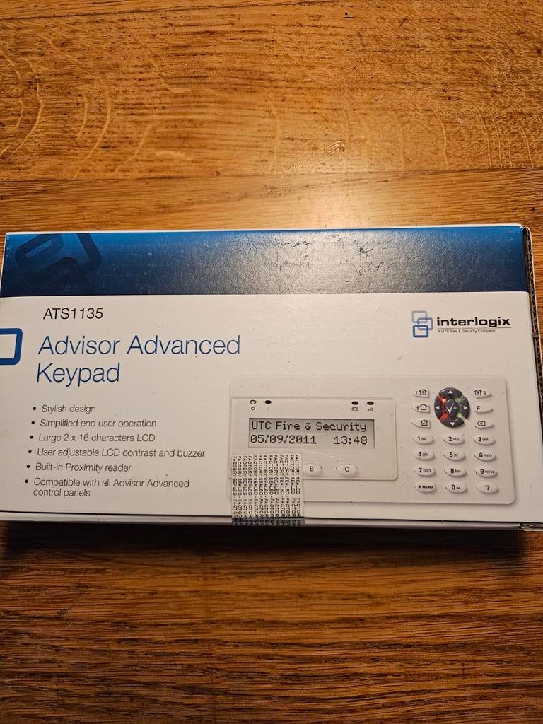 Interlogix ATS1135 Advisor Advanced Keypad, Ophalen of Verzenden