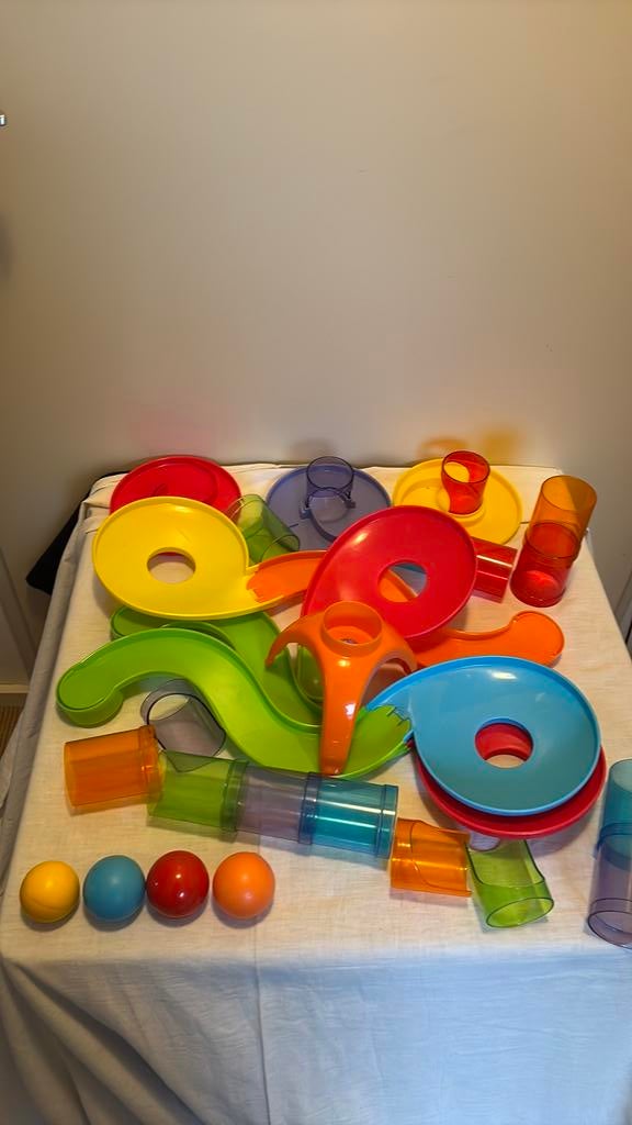 Knikkerbaan groot model, Ophalen of Verzenden, Zo goed als nieuw, Jongen of Meisje