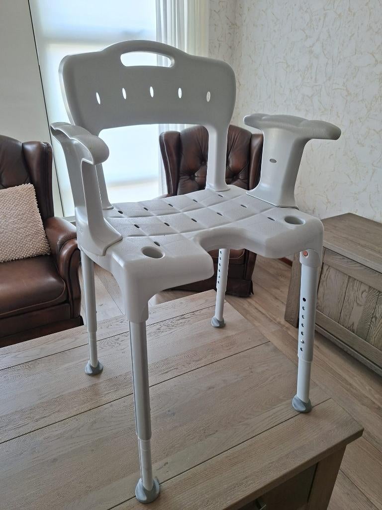 Etac douchestoel grijs, Diversen, Ophalen, Gebruikt