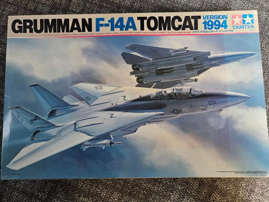 Tamiya 1/32 F-14A Tomcat nieuw!, Ophalen of Verzenden, Nieuw, Groter dan 1:72, Overige merken