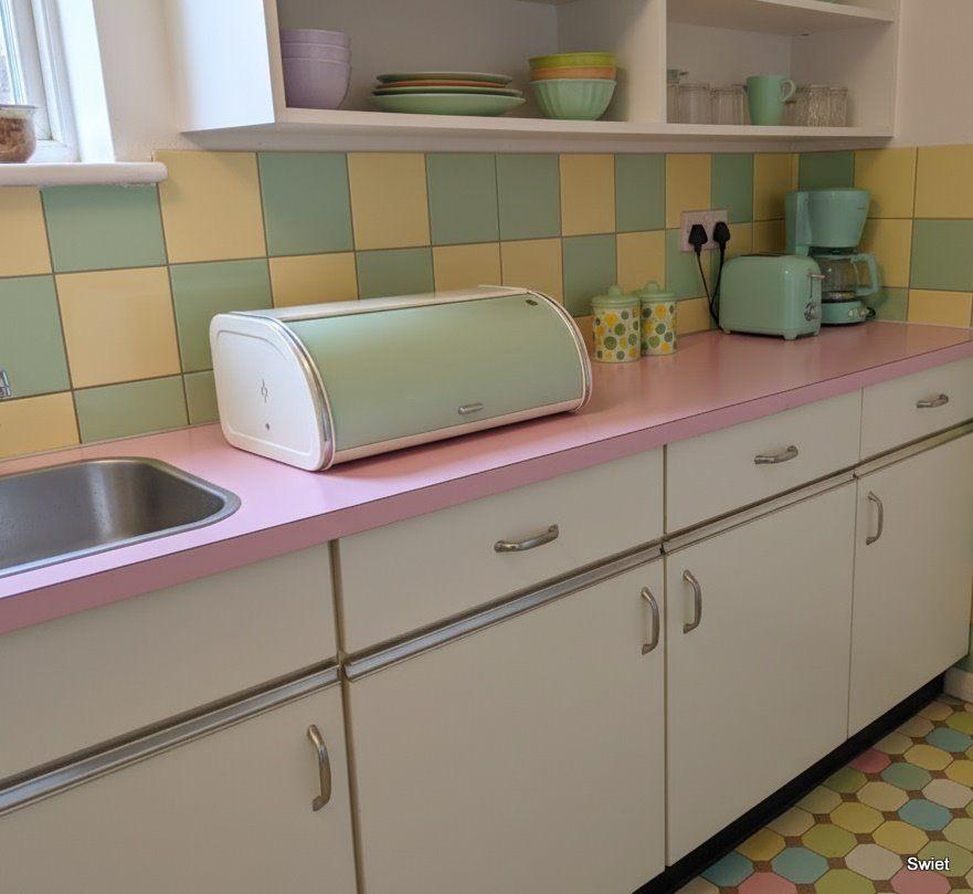 2312 vintage Brabantia broodtrommel jaren 60 swiet, Ophalen of Verzenden, Gebruikt