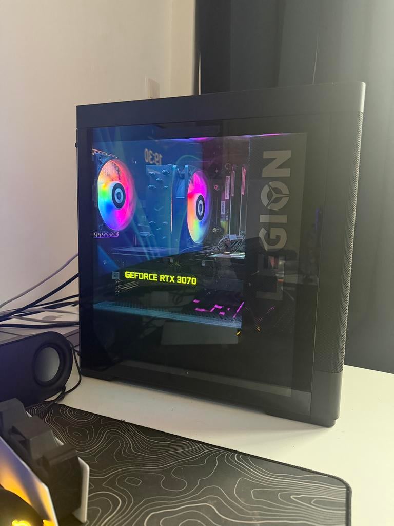 Lenovo Legion T5 GamingPC RTX 3070 | Ryzen 7 5800 | 16GB RAM, Ophalen of Verzenden, Zo goed als nieuw, Gaming, SSD