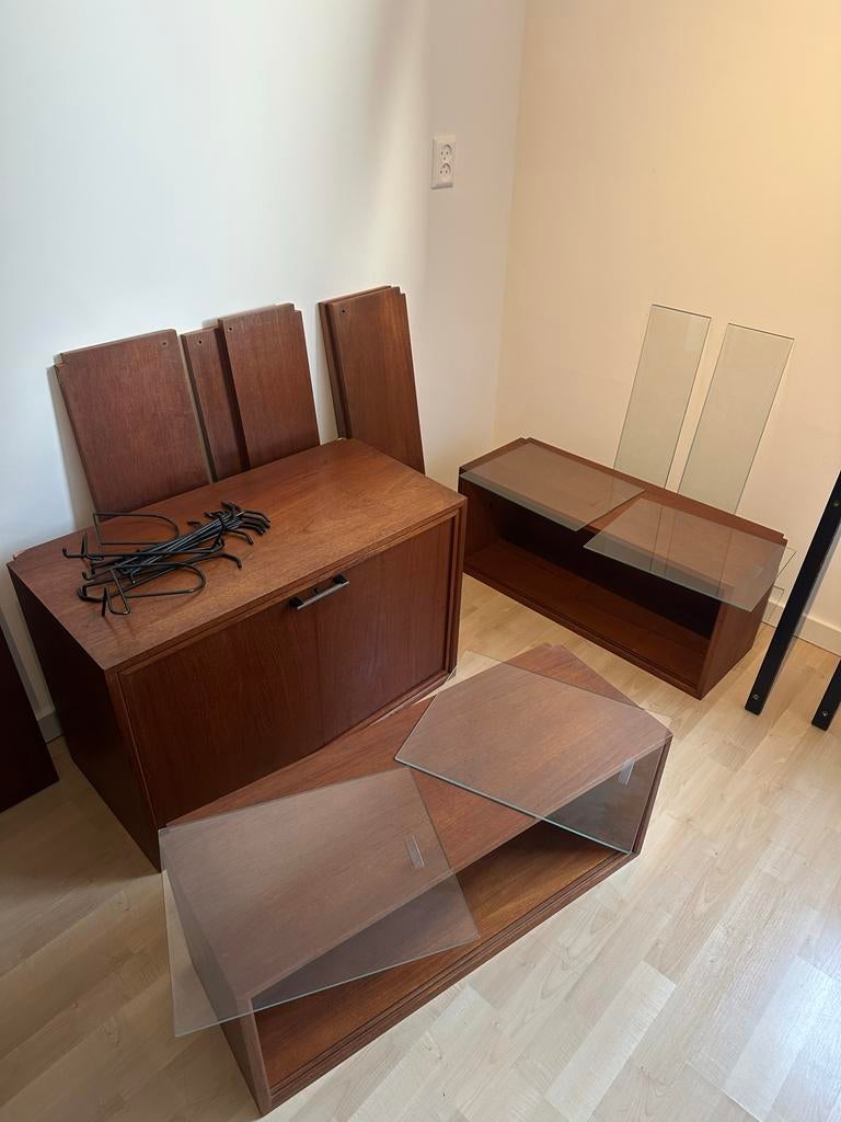 Poul Cadovius Royal System - Wandmeubel met Kasten + Planken, Ophalen, Gebruikt