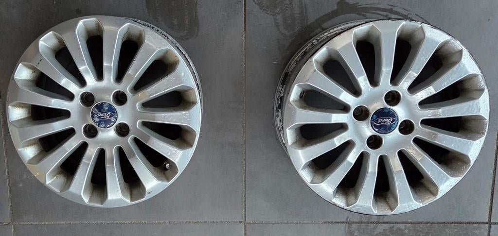 Ford lichtmetalen velgen 15 inch, Auto diversen, Ophalen