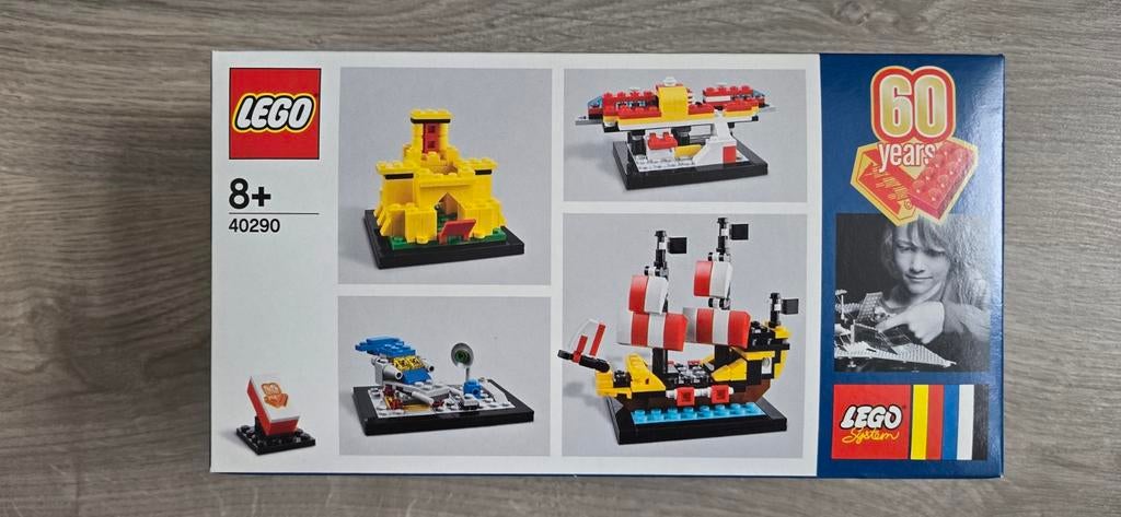 Lego 40290 60 Years of Lego, Ophalen of Verzenden, Nieuw, Complete set, Lego