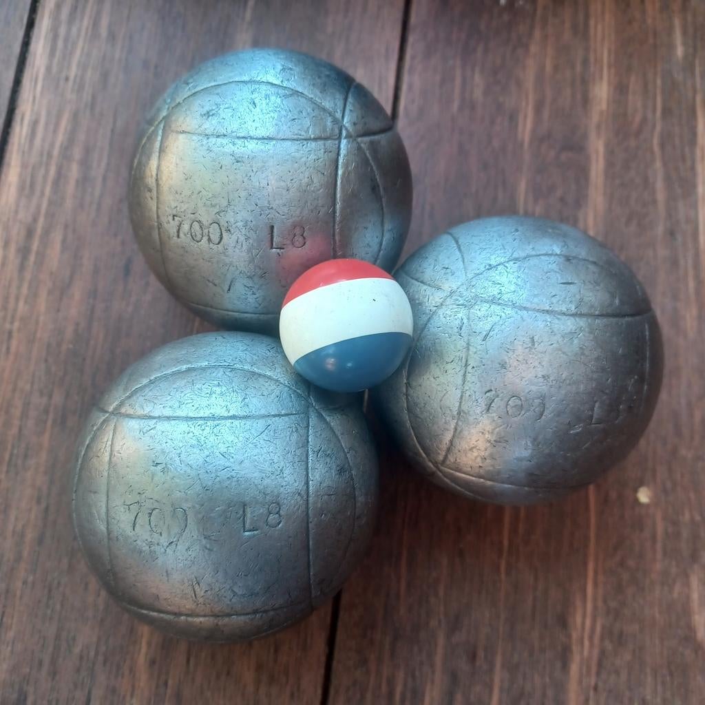 Jeu de boules/wedstrijd boules/petanque, Ophalen of Verzenden, Bal