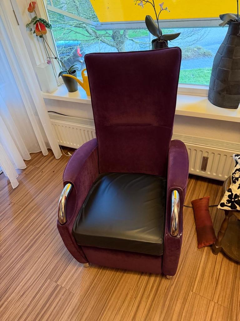 Fitform Wellness 243-253 - sta op stoel - Nochris 2.0, Huis en Inrichting, Stoelen, Gebruikt, Eén, Leer, Overige kleuren, Ophalen of Verzenden