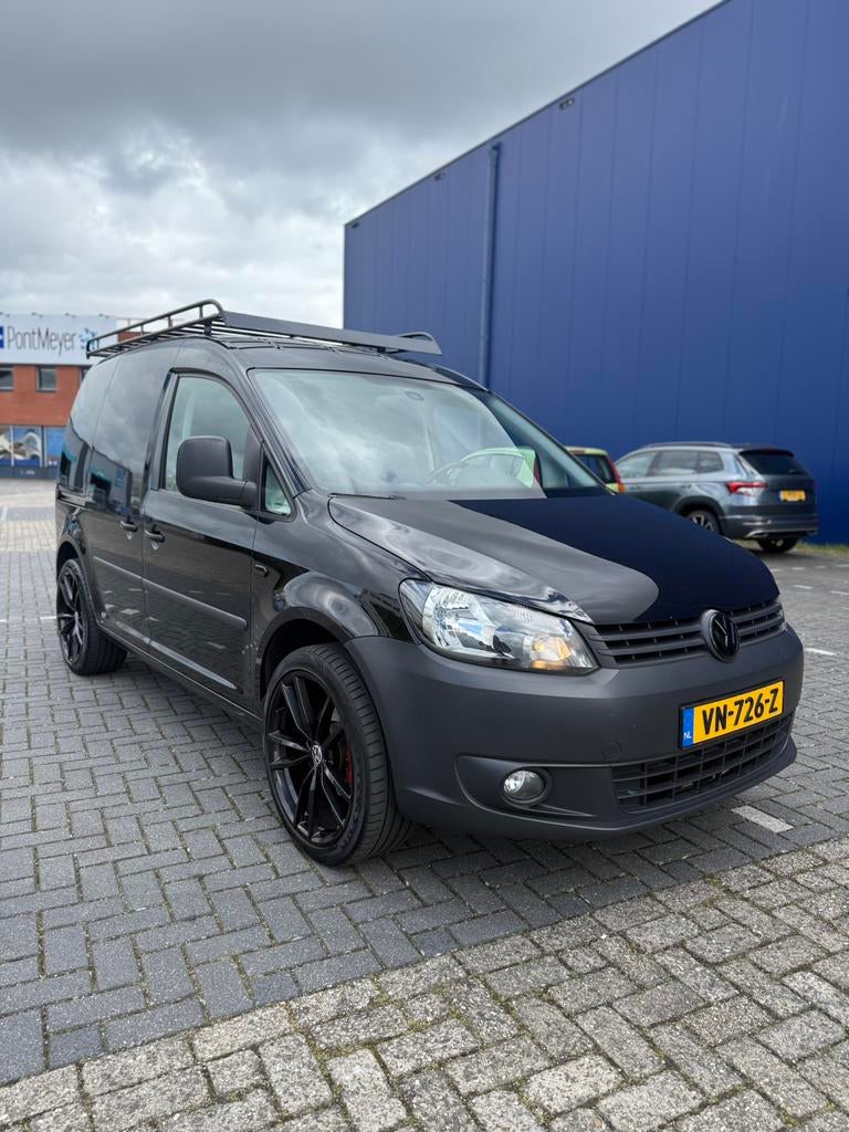 Dikke sportieve Caddy 1.6TDI*140PK!*airco*cruise*trekhaak, Auto's, Euro 5, 74 pk, 4 cilinders, 700 kg