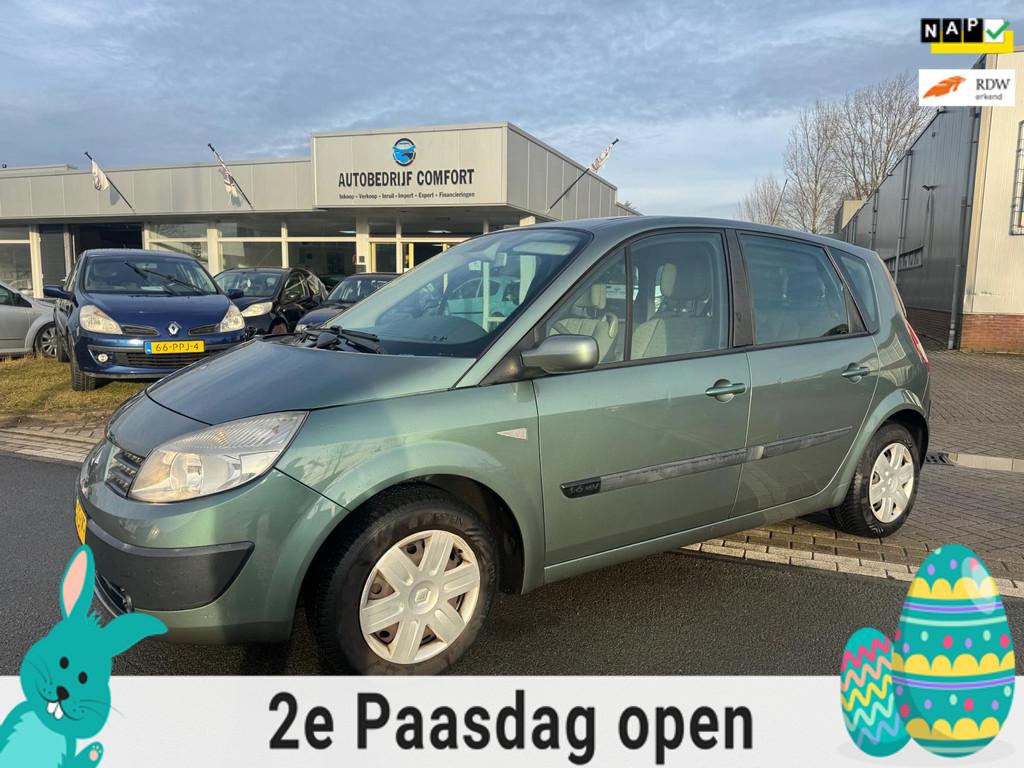 Renault Scénic 1.6-16V Tech Road, Voorwielaandrijving, Stof, 1295 kg, 4 cilinders