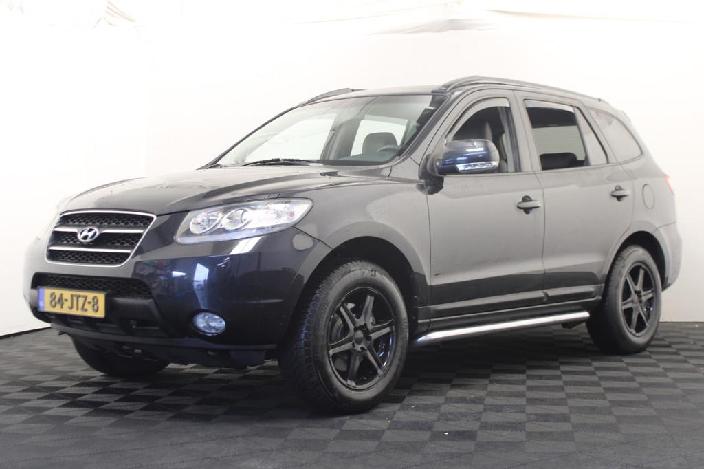 Hyundai Santa Fe 2.7i V6 Dynamic Black Premium (bj 2009), Auto's, Voorwielaandrijving, Santa Fe, Gebruikt, Zwart