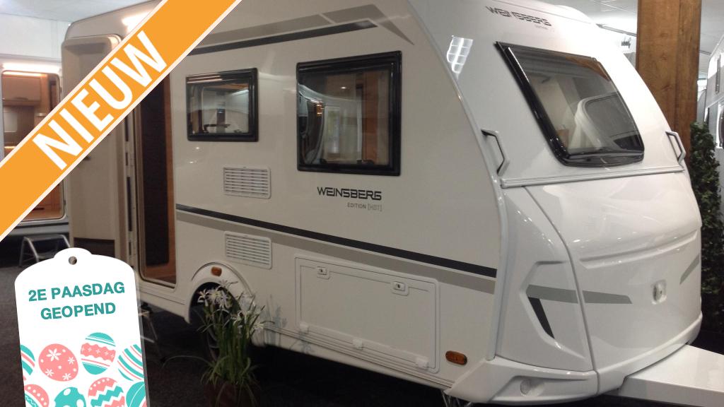 Weinsberg CaraOne Edition HOT 390 QD, Caravans en Kamperen, Caravans, Treinzit, 750 - 1000 kg, 4 tot 5 meter, Tot en met 4