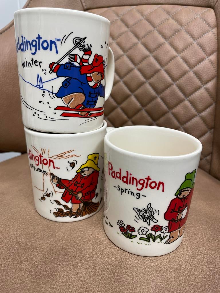 Paddington Beer Mokken - Set van 3 - Staffordshire Kiln Craf, -, Zo goed als nieuw, @, Overige stijlen